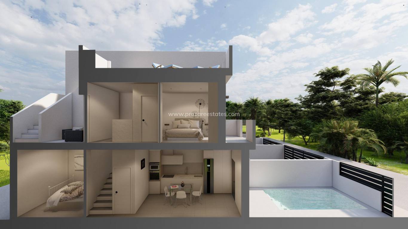 Nueva construcción  - Villa - Los Alcázares - Euro Roda