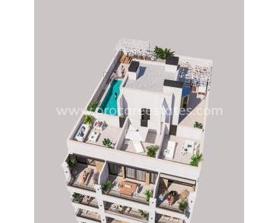 Attique - Nouvelle construction - Torrevieja - Playa de El Cura