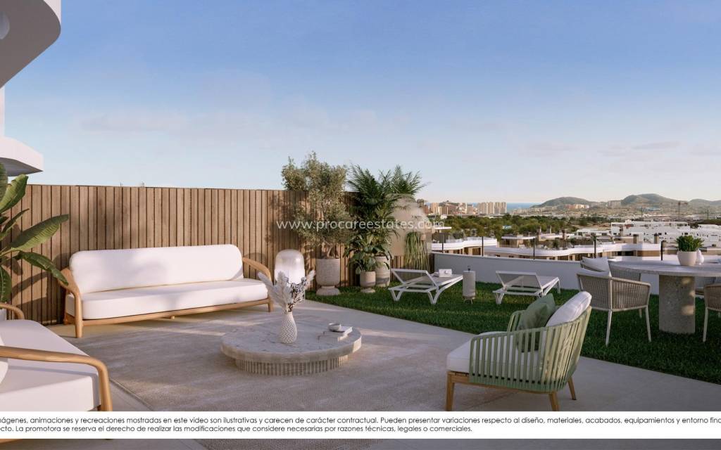 Neubau - Penthouse - Finestrat - Campana garden
