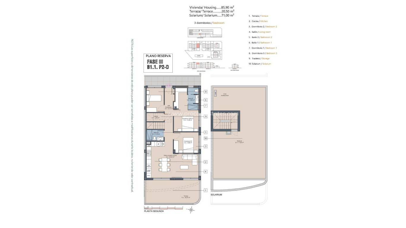 Neubau - Penthouse - Los Alcázares - La Serena Golf