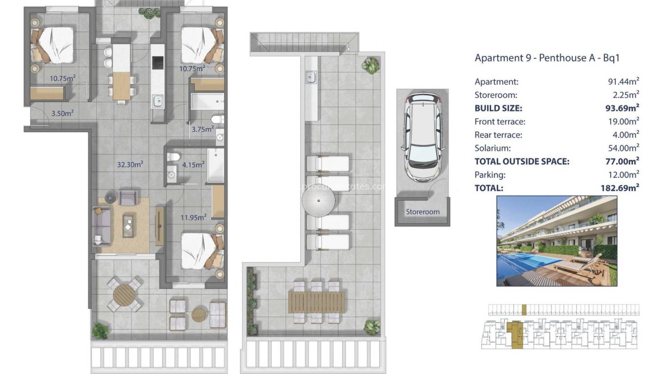 Neubau - Penthouse - Los Alcázares - Los Narejos