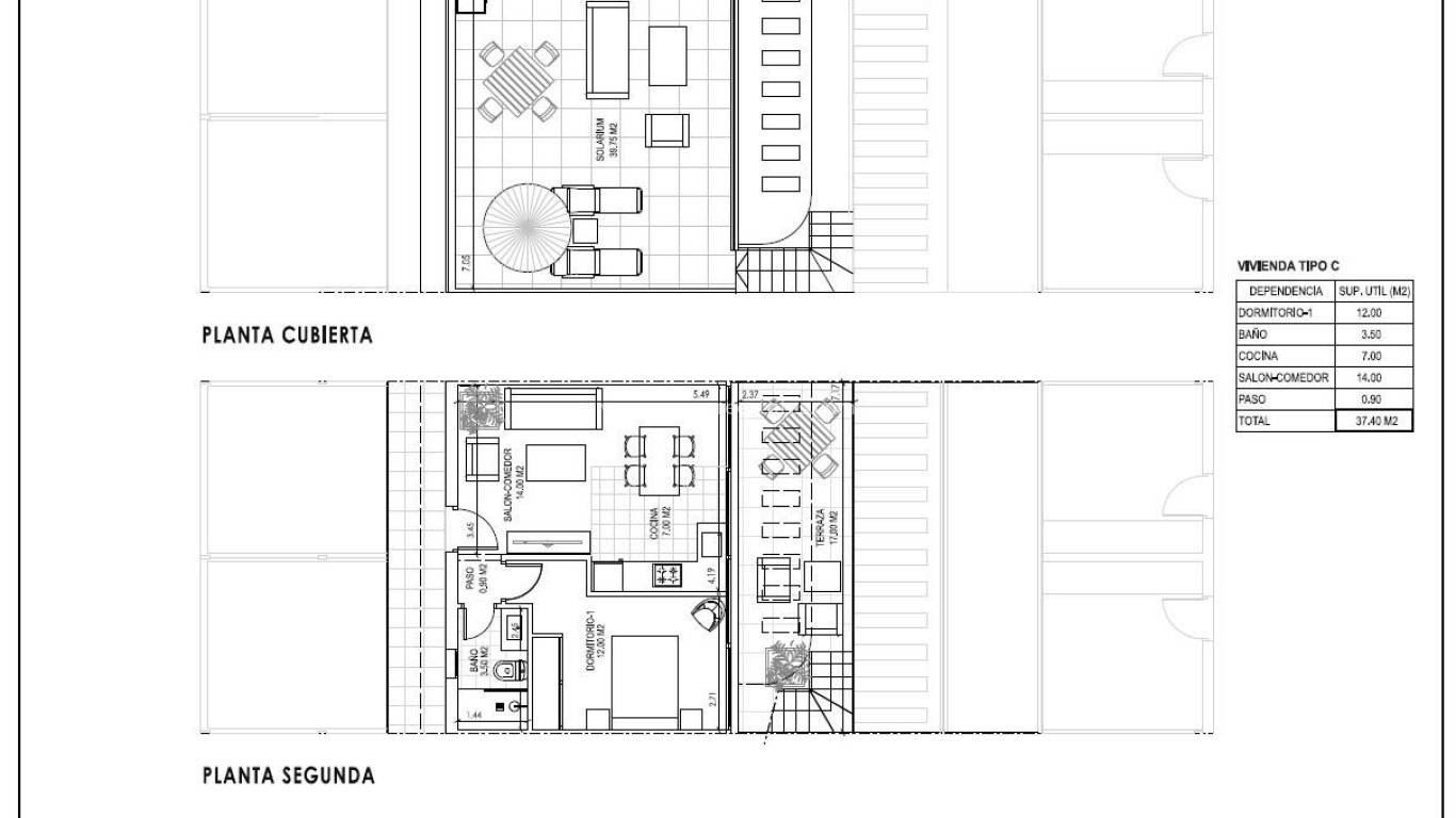 Neubau - Penthouse - Vera - Vera playa