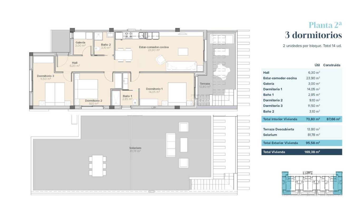 Neubau - Penthouse - Vera - Vera playa