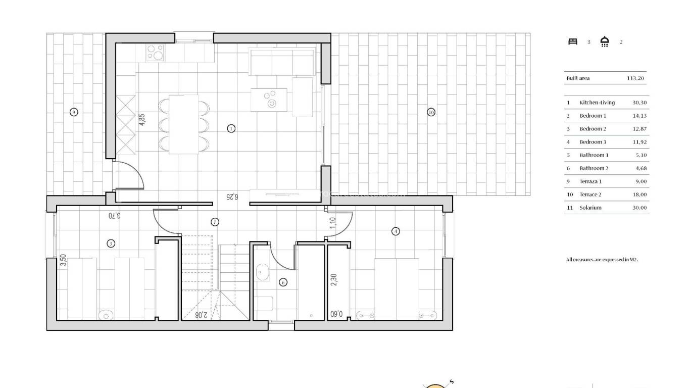 Neubau - Villa - Algorfa - La Finca golf