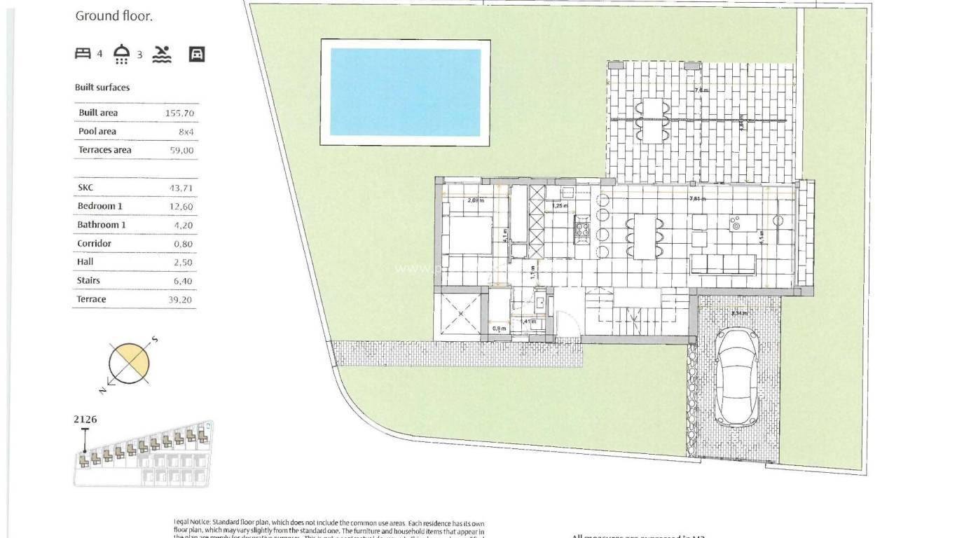 Neubau - Villa - Algorfa - La Finca golf