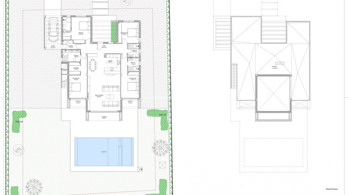 Neubau - Villa - Baños y Mendigo - Altaona Golf And Country Village