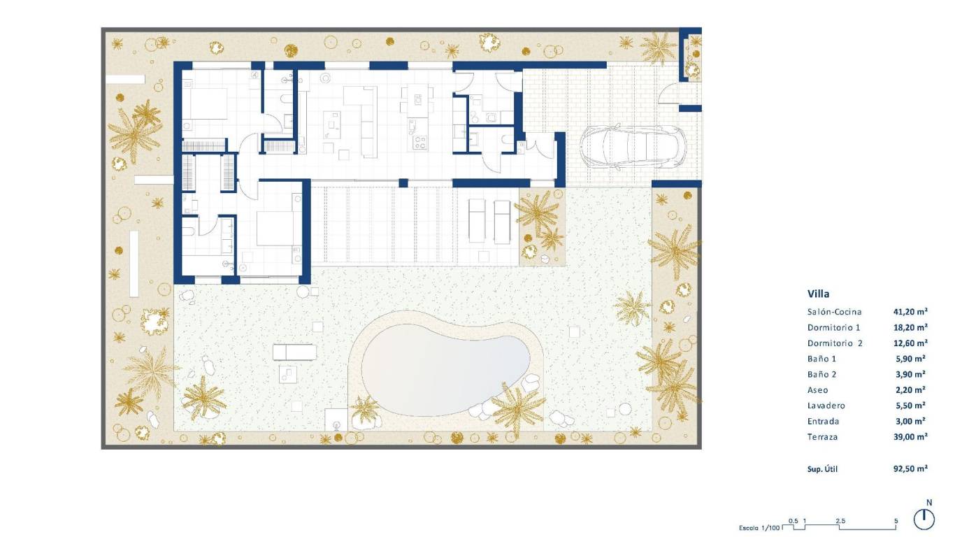 Neubau - Villa - Baños y Mendigo - Altaona Golf And Country Village