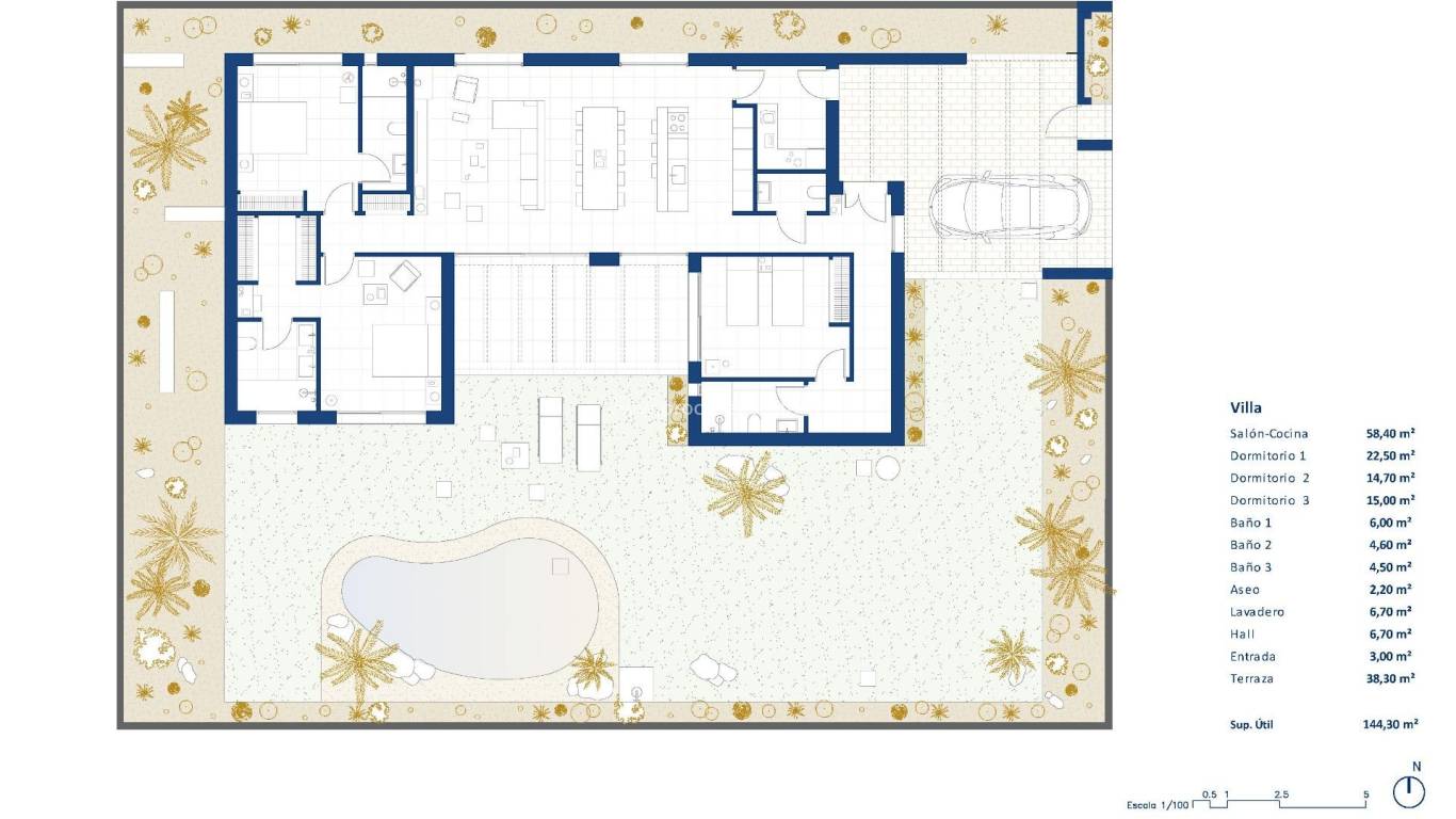 Neubau - Villa - Baños y Mendigo - Altaona Golf And Country Village