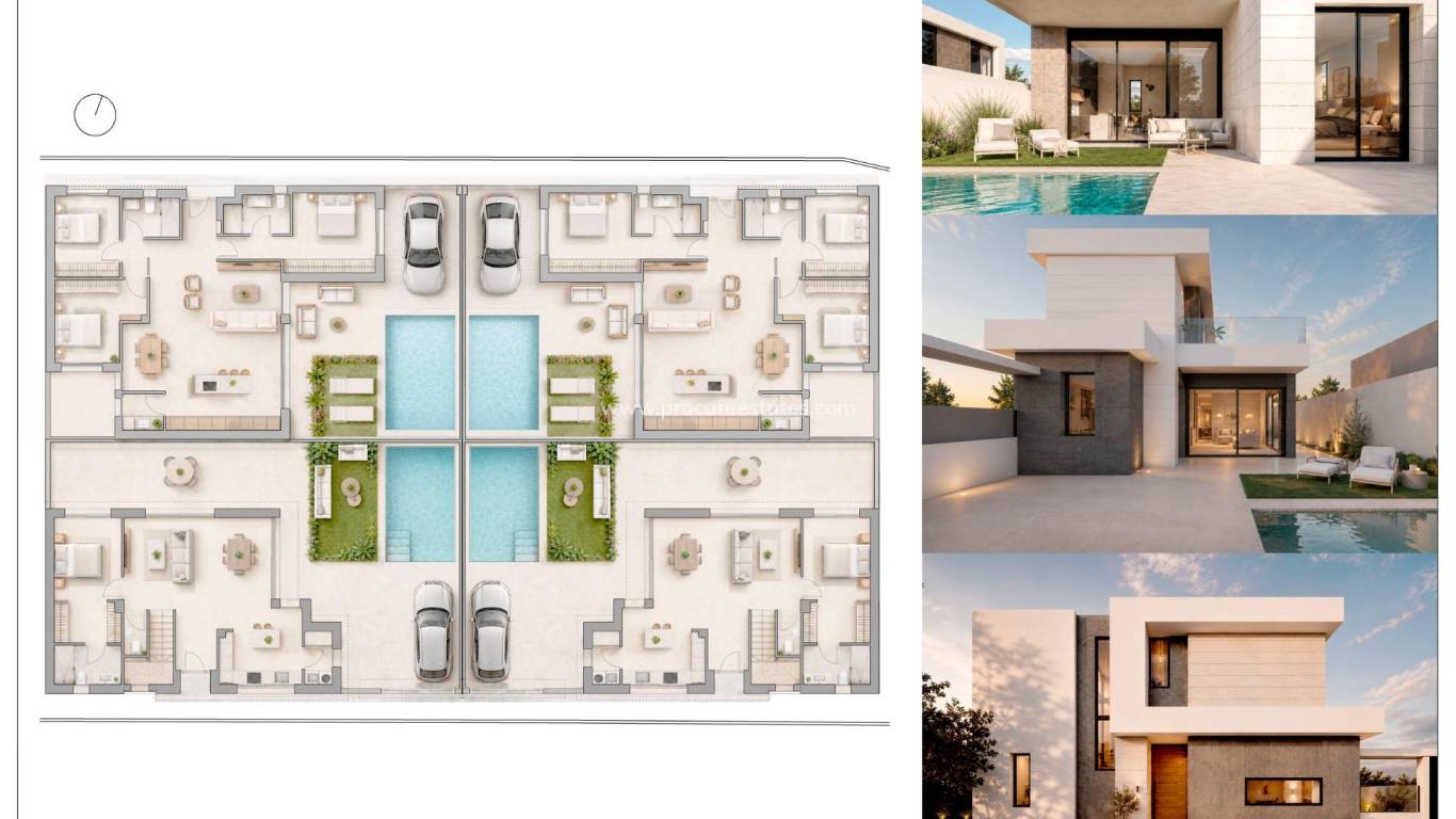 Neubau - Villa - Pilar de la Horadada - pueblo