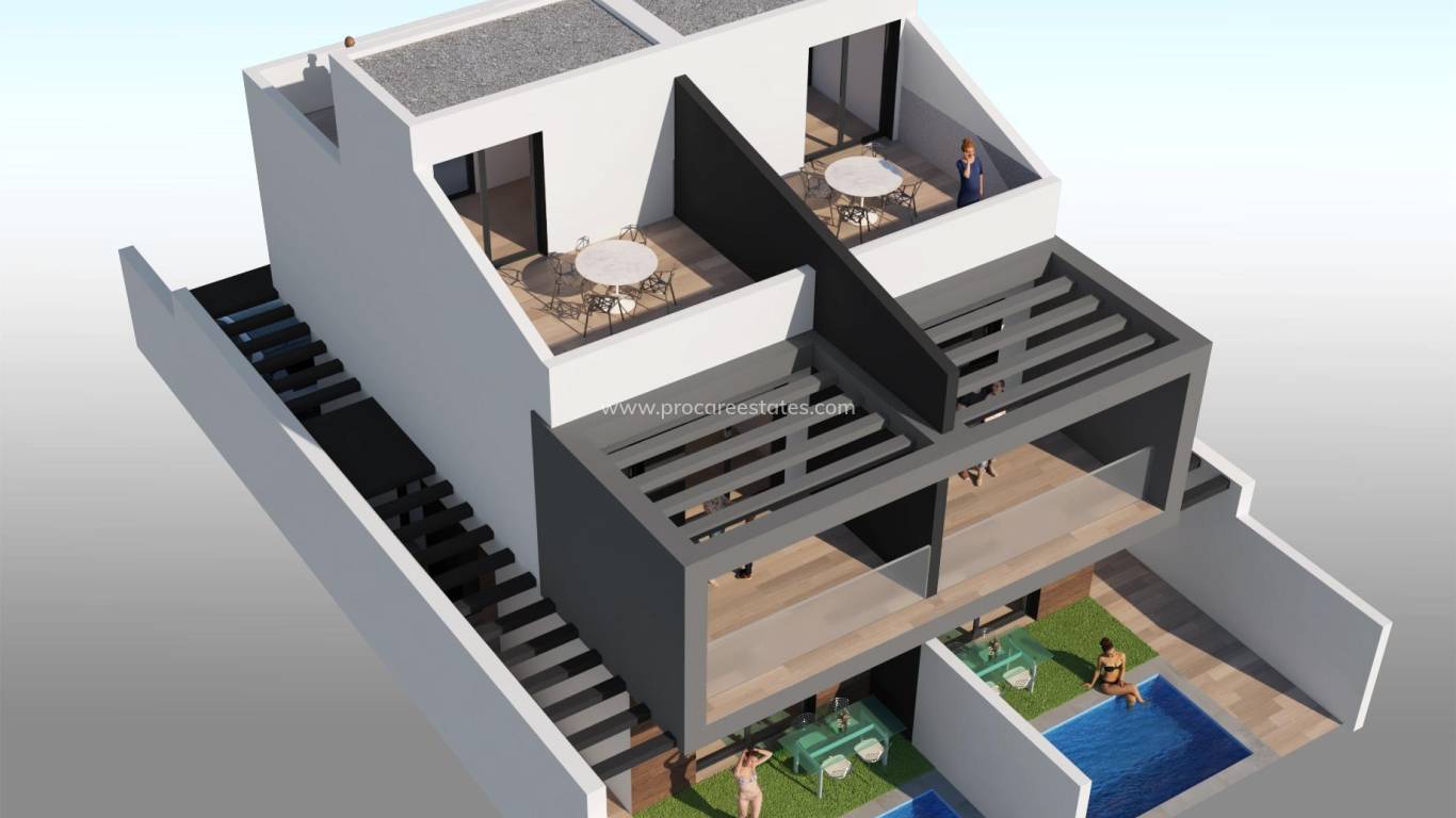 Neubau - Villa - San Javier - Santiago de la Ribera