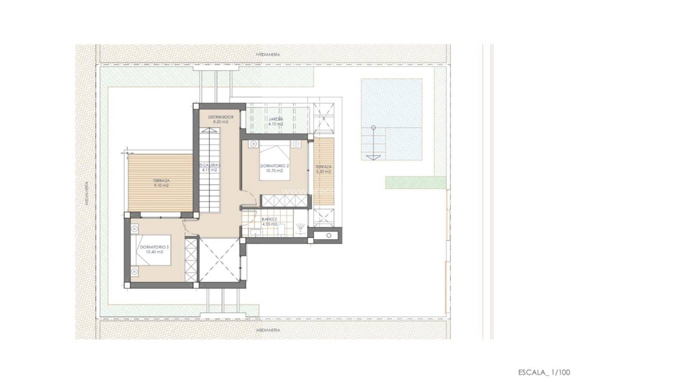 Neubau - Villa - San Juan de los Terreros - Las Mimosas