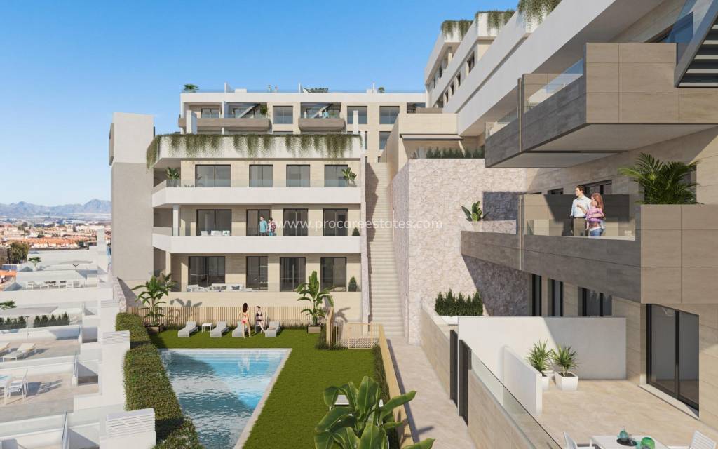 Neubau - Wohnung - Aguilas - Playa del Hornillo