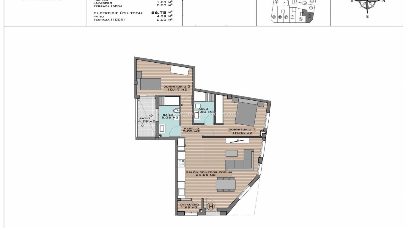 Neubau - Wohnung - Algorfa