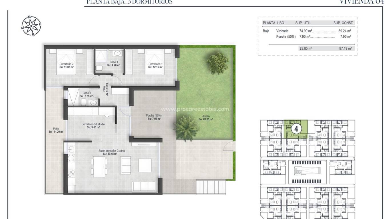 Neubau - Wohnung - Alhama de Murcia - Condado de Alhama Golf Resort