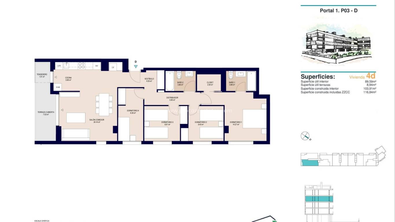 Neubau - Wohnung - Alicante - Pau Ii