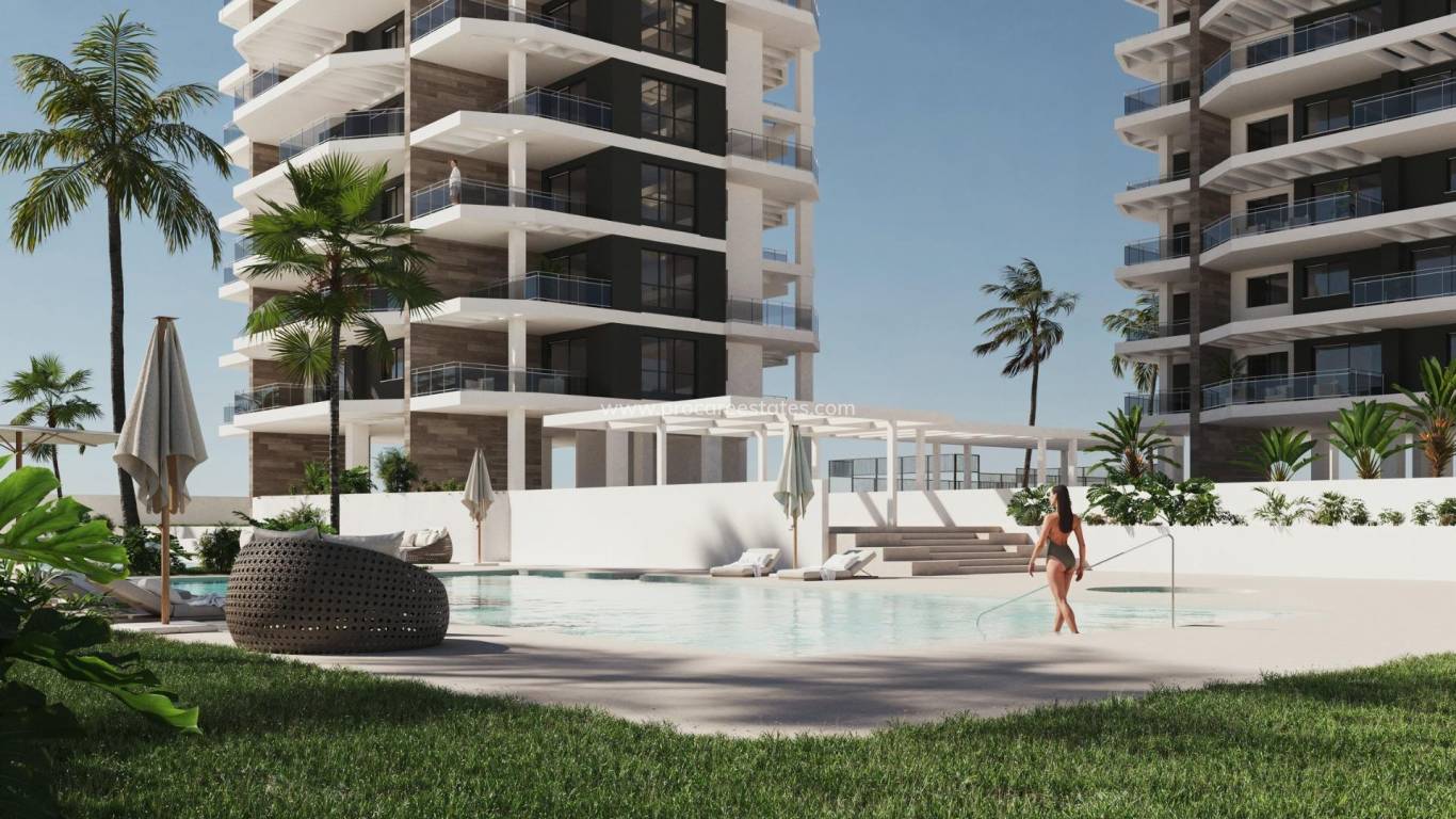 Neubau - Wohnung - Calpe - Playa Arenal