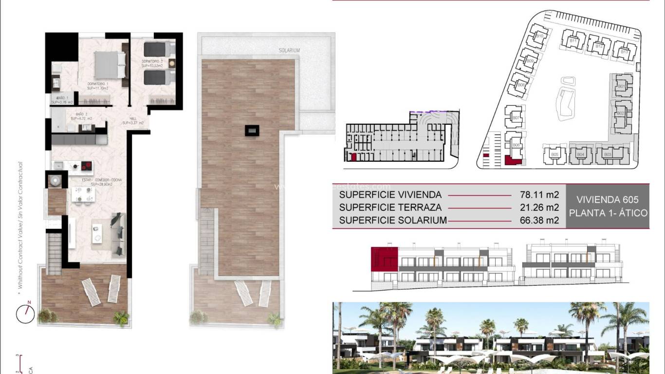 Neubau - Wohnung - Ciudad Quesada - La Marabu