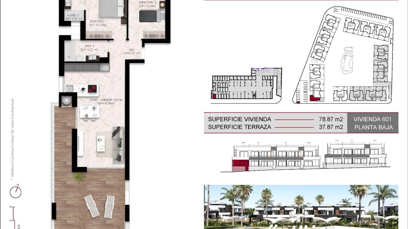 Neubau - Wohnung - Ciudad Quesada - La Marabu