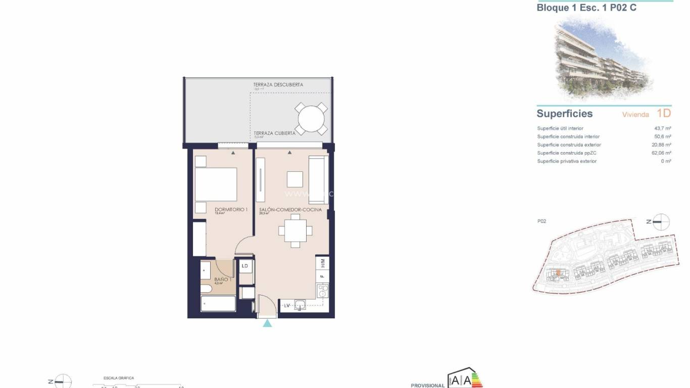 Neubau - Wohnung - Denia - Playa de La Almadraba