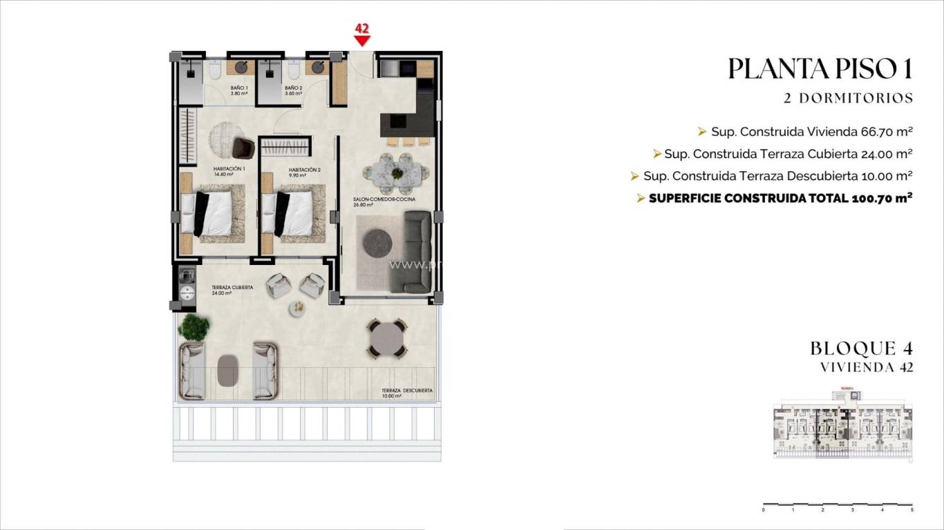 Neubau - Wohnung - Finestrat - Balcon de finestrat
