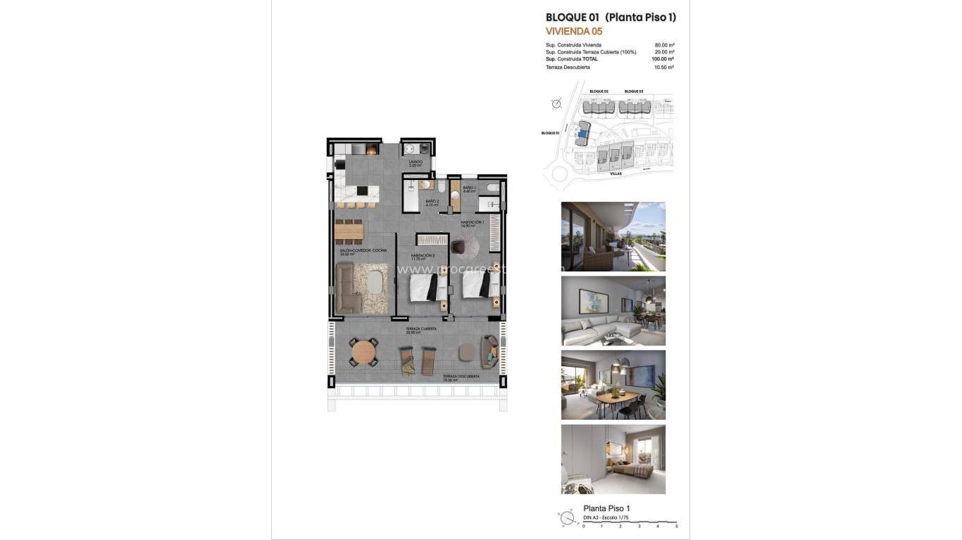 Neubau - Wohnung - Finestrat - Campana garden