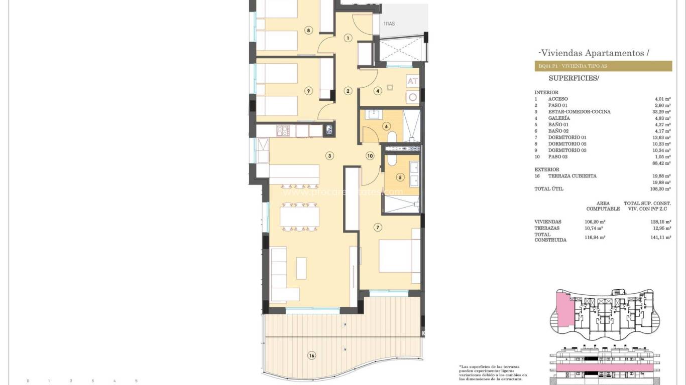 Neubau - Wohnung - Finestrat - Campana garden