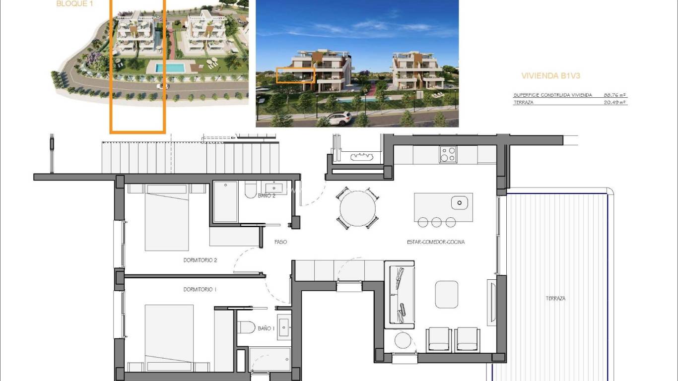 Neubau - Wohnung - Fuente Alamo - Hacienda del Alamo