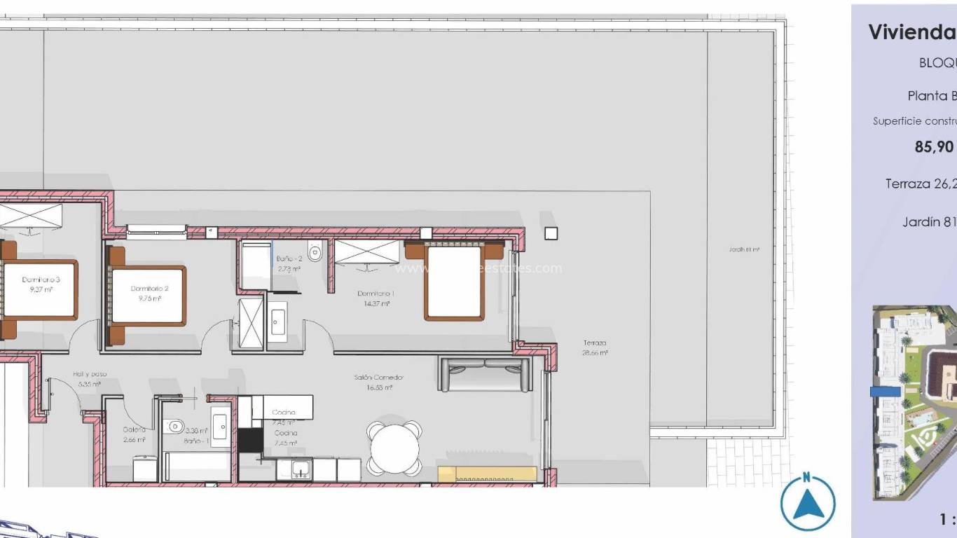 Neubau - Wohnung - Guardamar del Segura - El Raso
