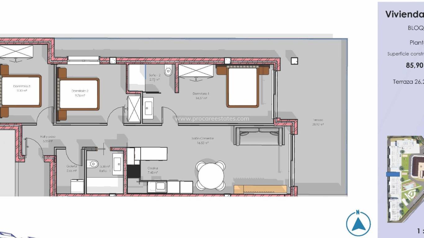 Neubau - Wohnung - Guardamar del Segura - El Raso