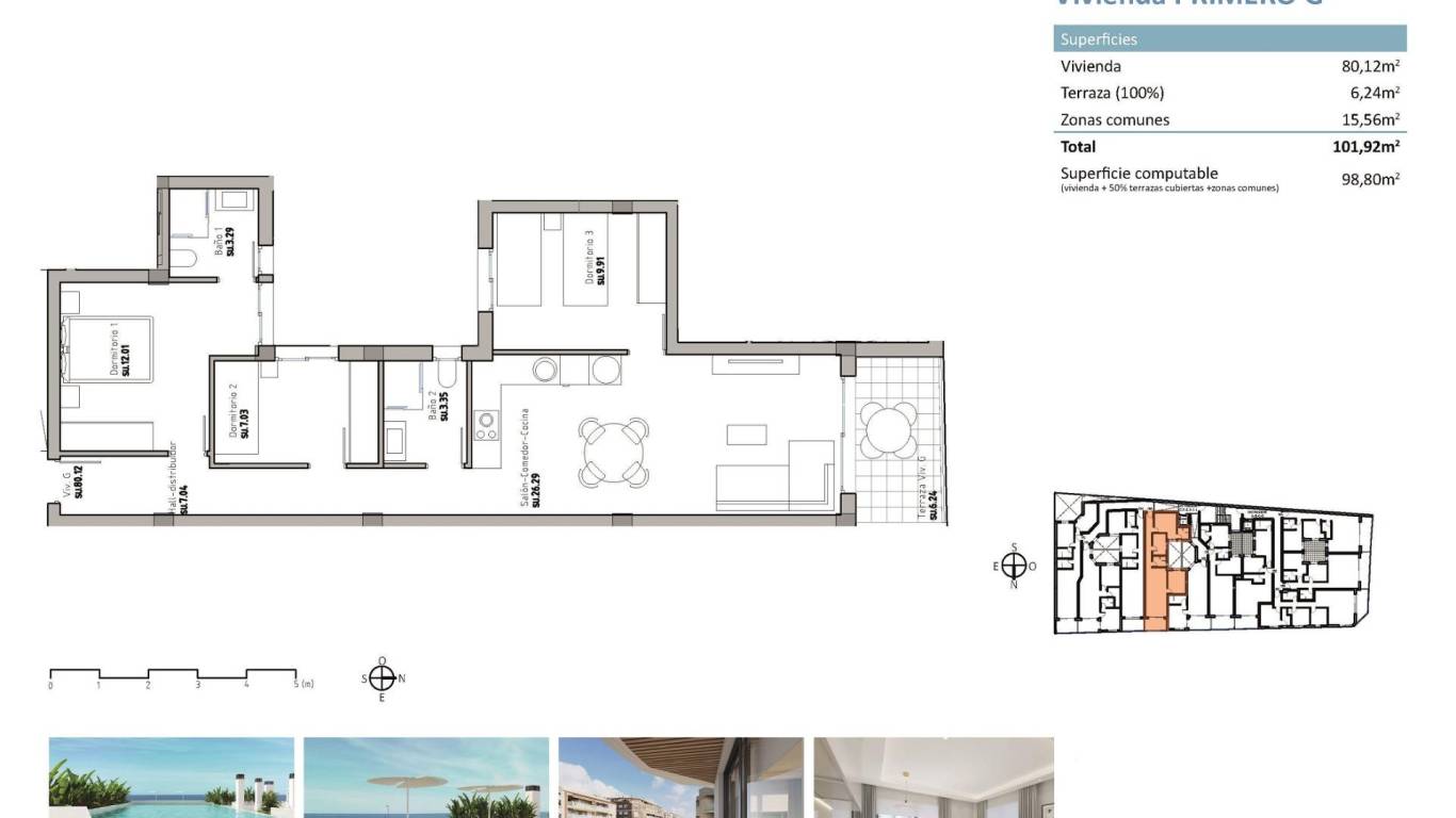 Neubau - Wohnung - Guardamar del Segura - Guardamar Center