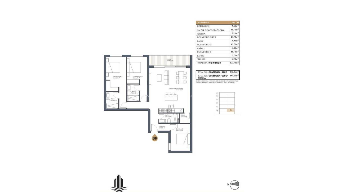 Neubau - Wohnung - Guardamar del Segura - Guardamar Center