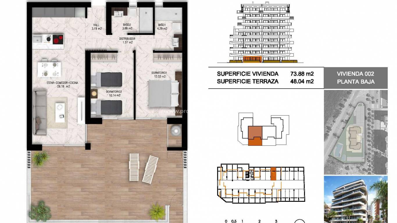 Neubau - Wohnung - Guardamar del Segura - PUERTO
