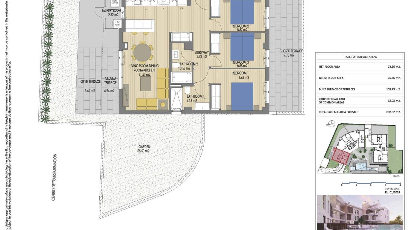 Neubau - Wohnung - Jávea Xàbia - Cala Blanca