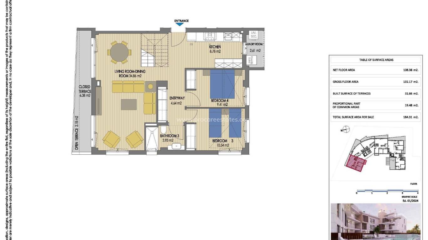 Neubau - Wohnung - Jávea Xàbia - Cala Blanca