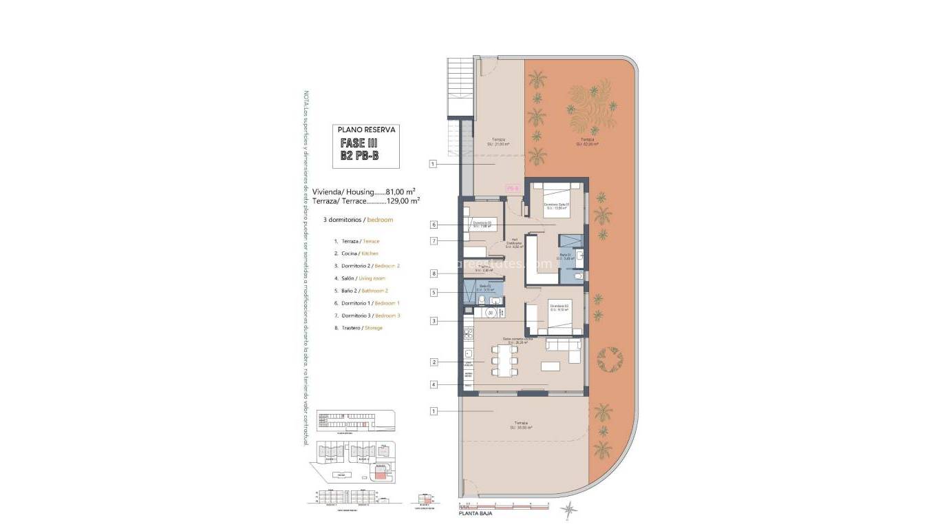 Neubau - Wohnung - Los Alcázares - La Serena Golf