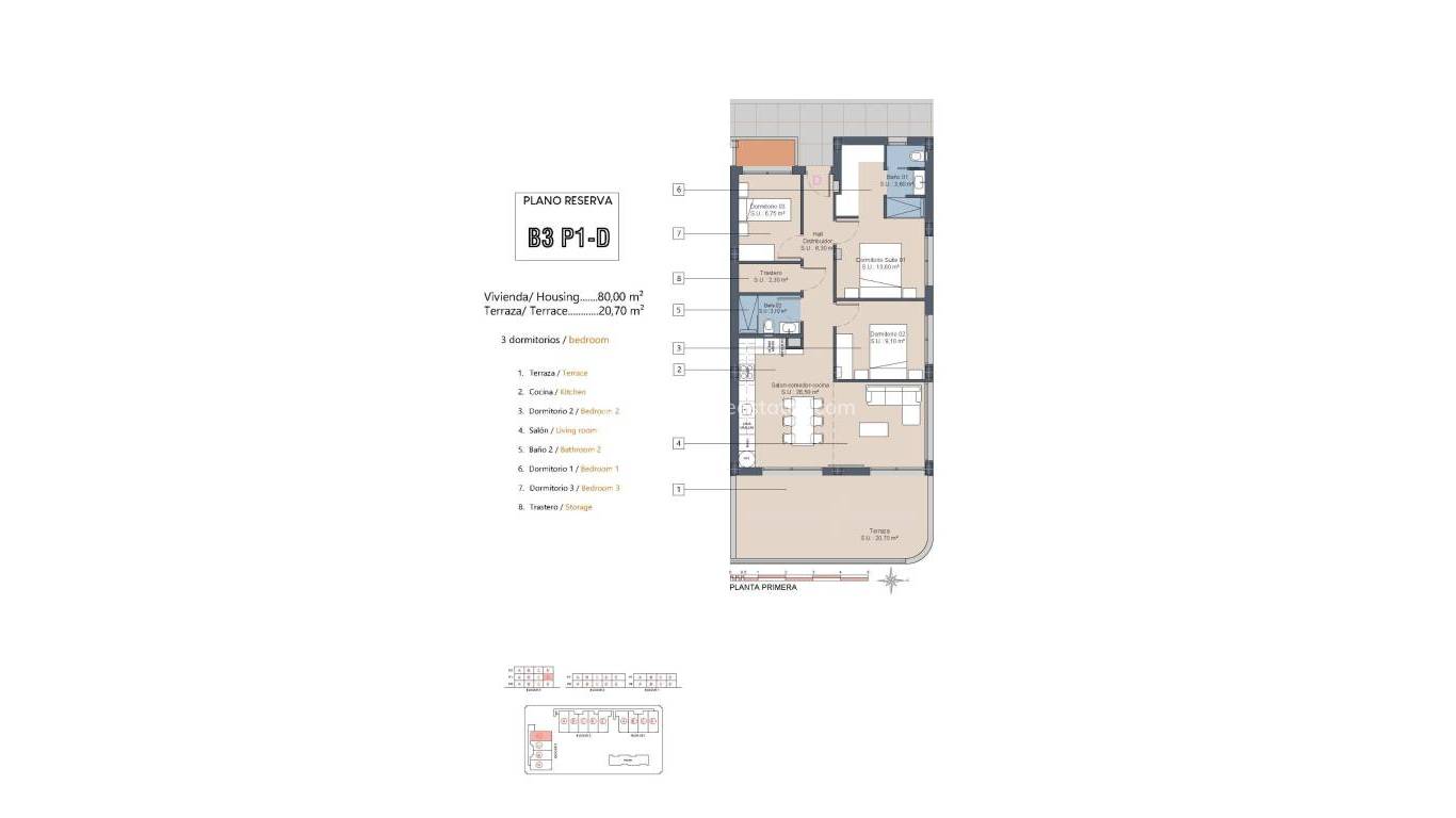 Neubau - Wohnung - Los Alcázares - Serena Golf