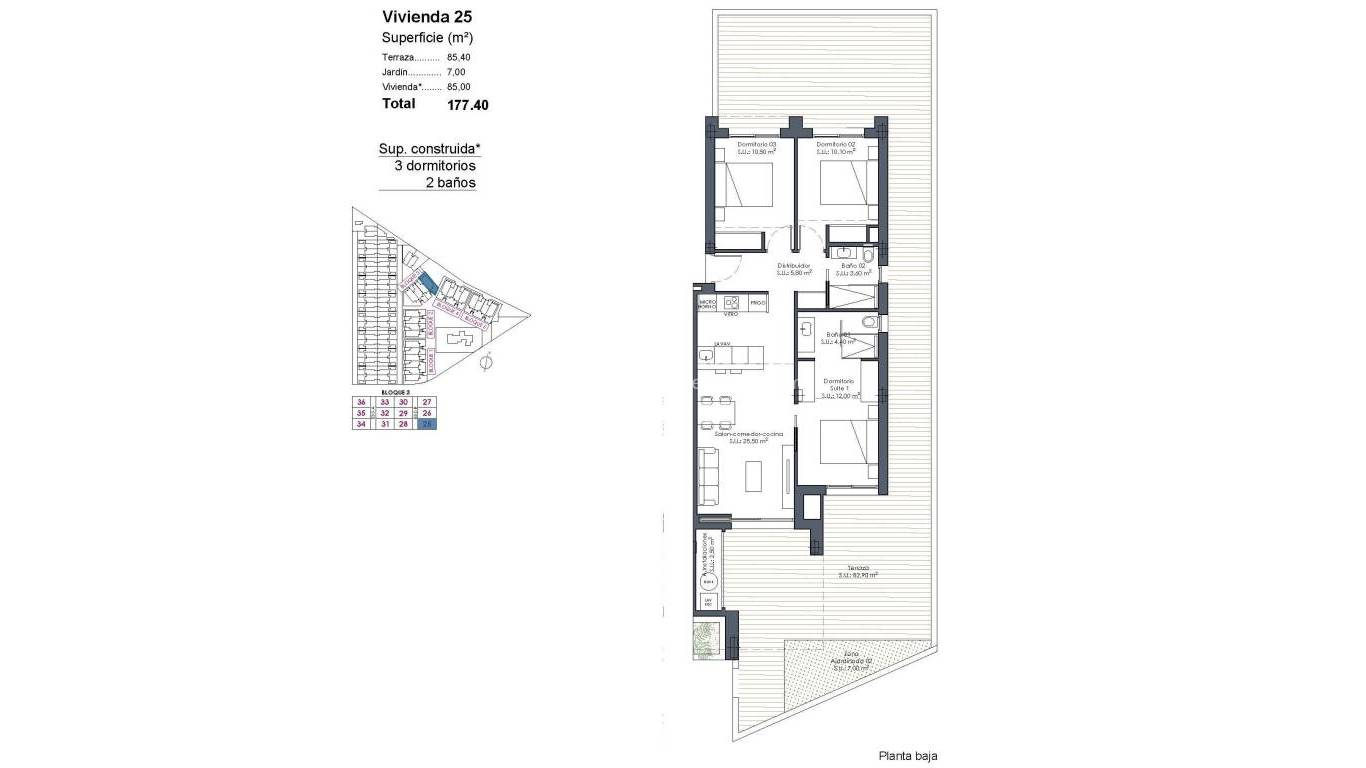 Neubau - Wohnung - Los Alcázares - Serena Golf