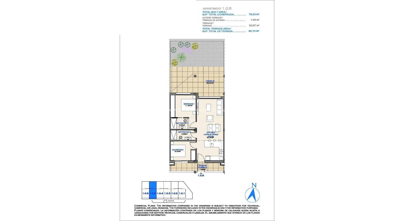 Neubau - Wohnung - Los Alcázares - Serena Golf