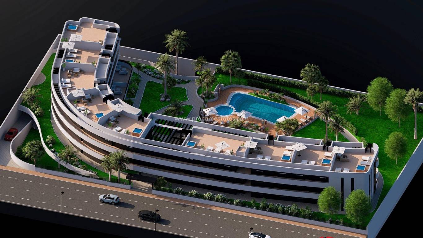 Neubau - Wohnung - Los Alcázares - Serena Golf
