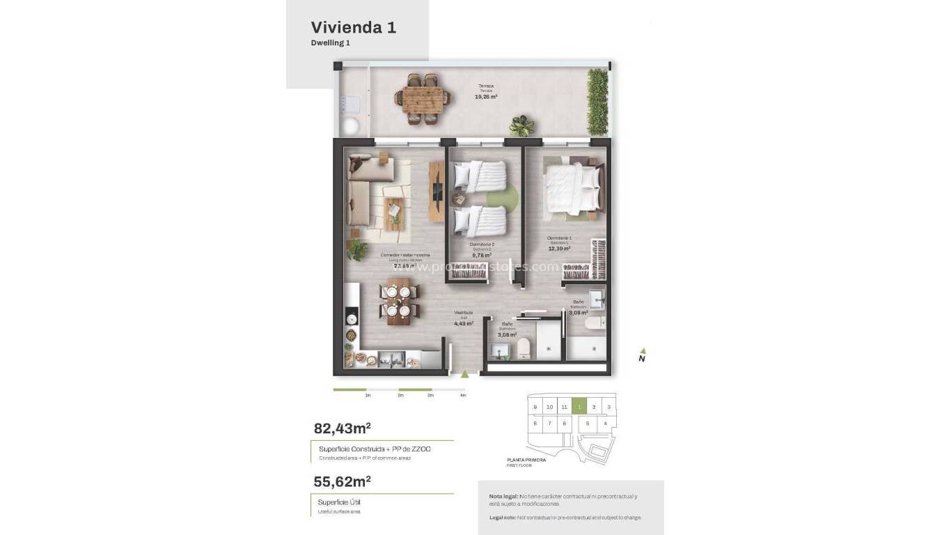 Neubau - Wohnung - Mojacar - Descargador