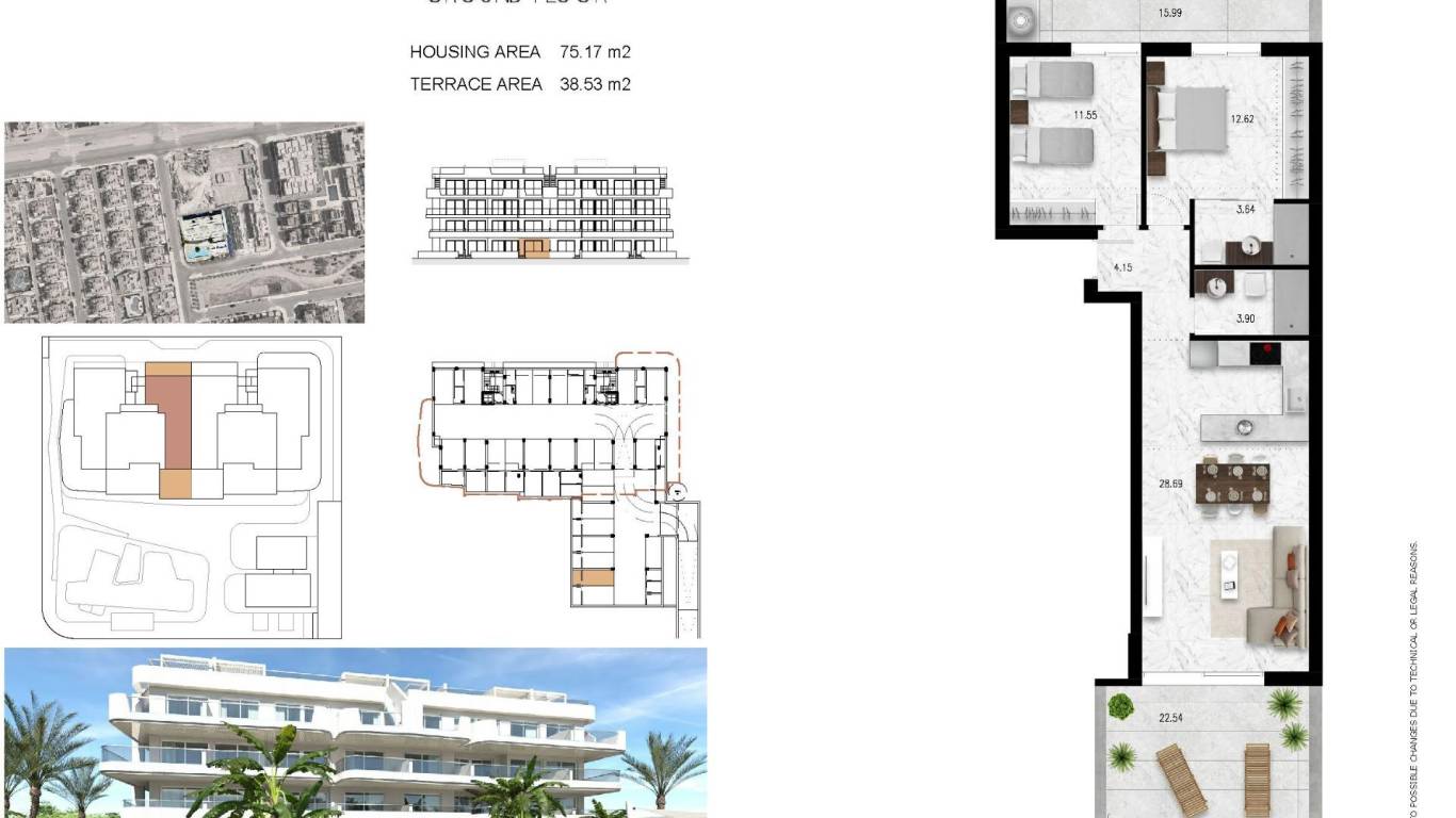 Neubau - Wohnung - Orihuela Costa - Cabo Roig