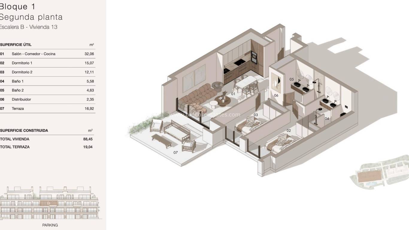 Neubau - Wohnung - Orihuela Costa - Campoamor