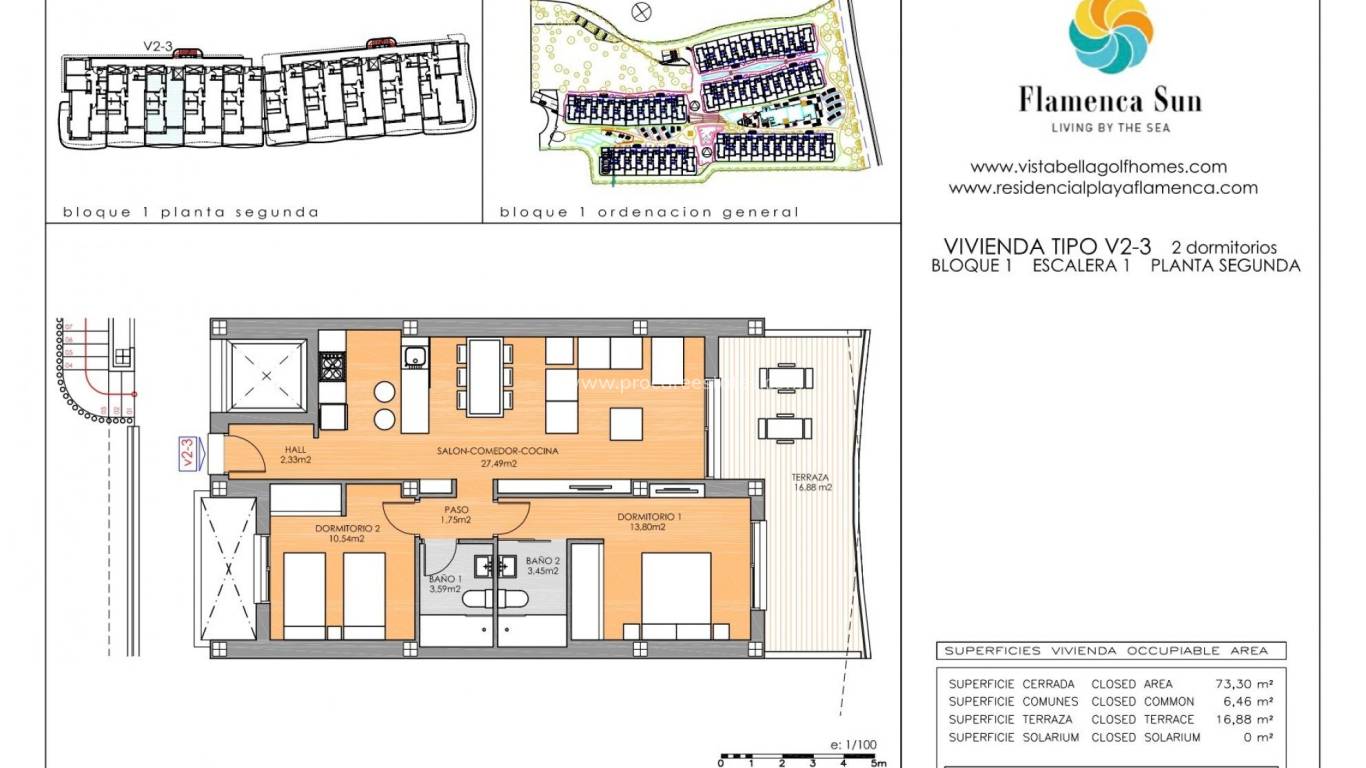 Neubau - Wohnung - Orihuela Costa - Playa Flamenca