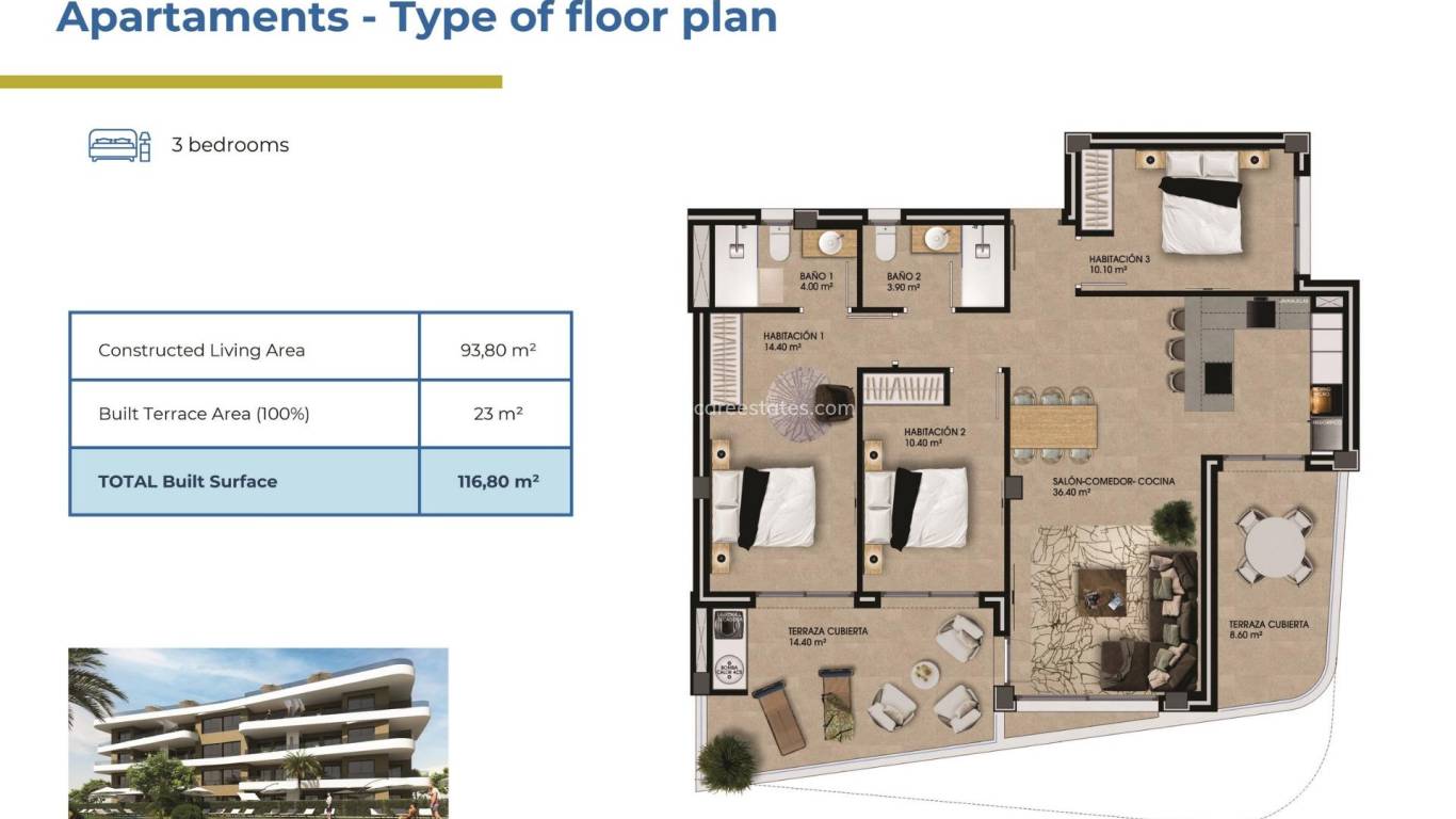 Neubau - Wohnung - Orihuela Costa - Punta Prima