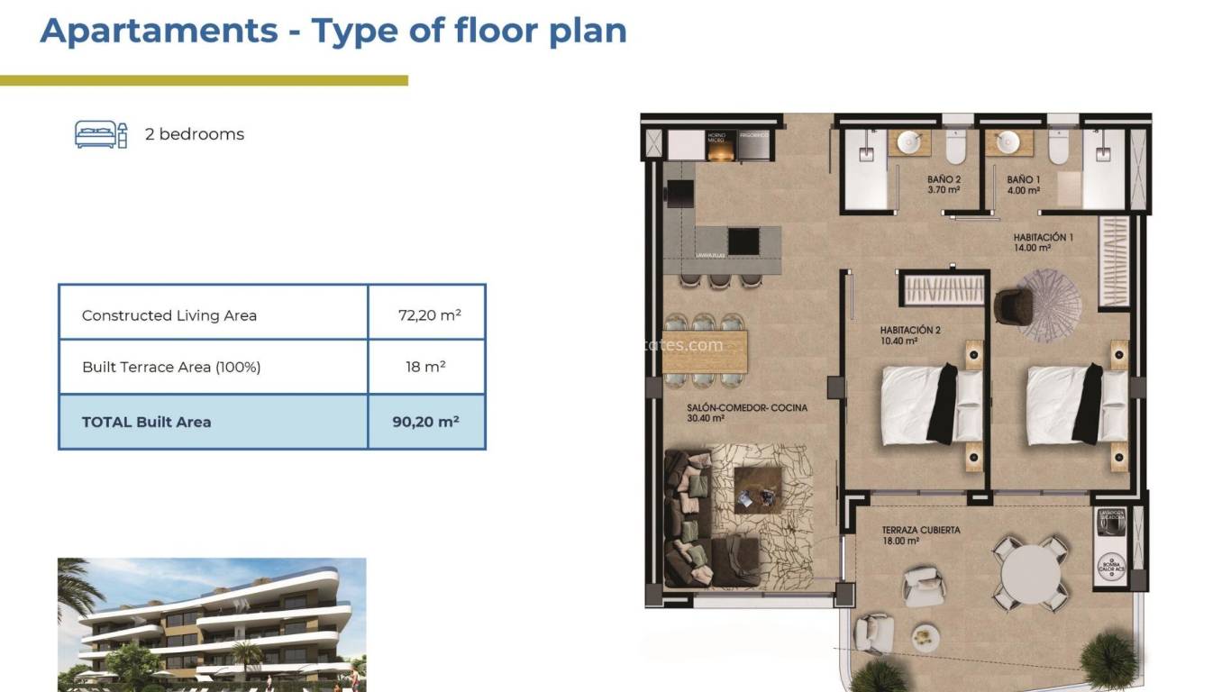 Neubau - Wohnung - Orihuela Costa - Punta Prima