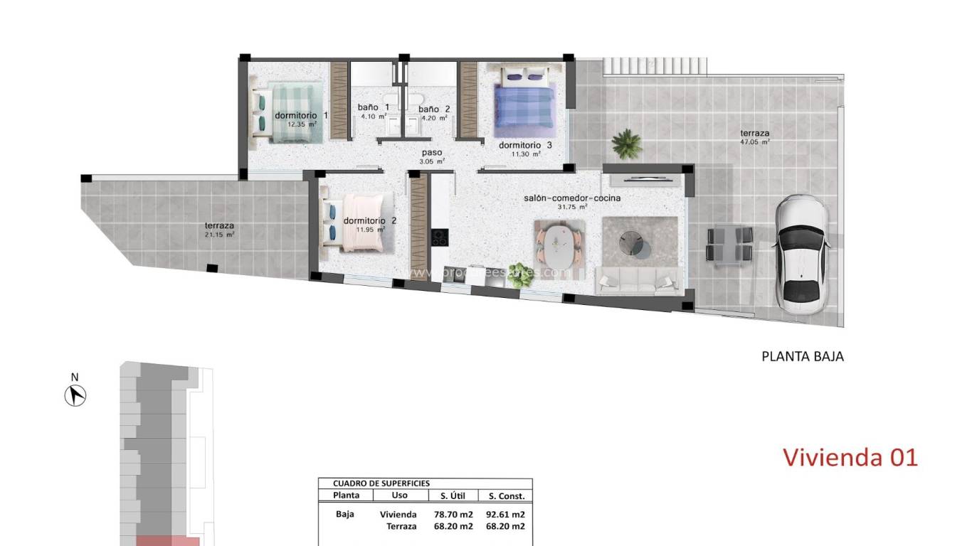 Neubau - Wohnung - Pilar de la Horadada - Polígono Industrial Zona Raimundo Bened