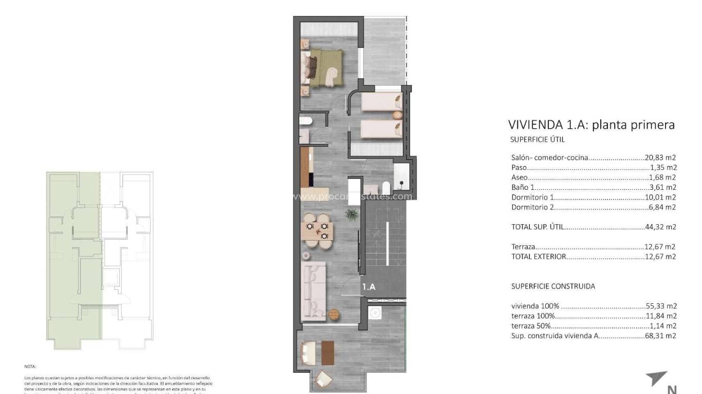 Neubau - Wohnung - Pilar de la Horadada - Torre de la Horadada