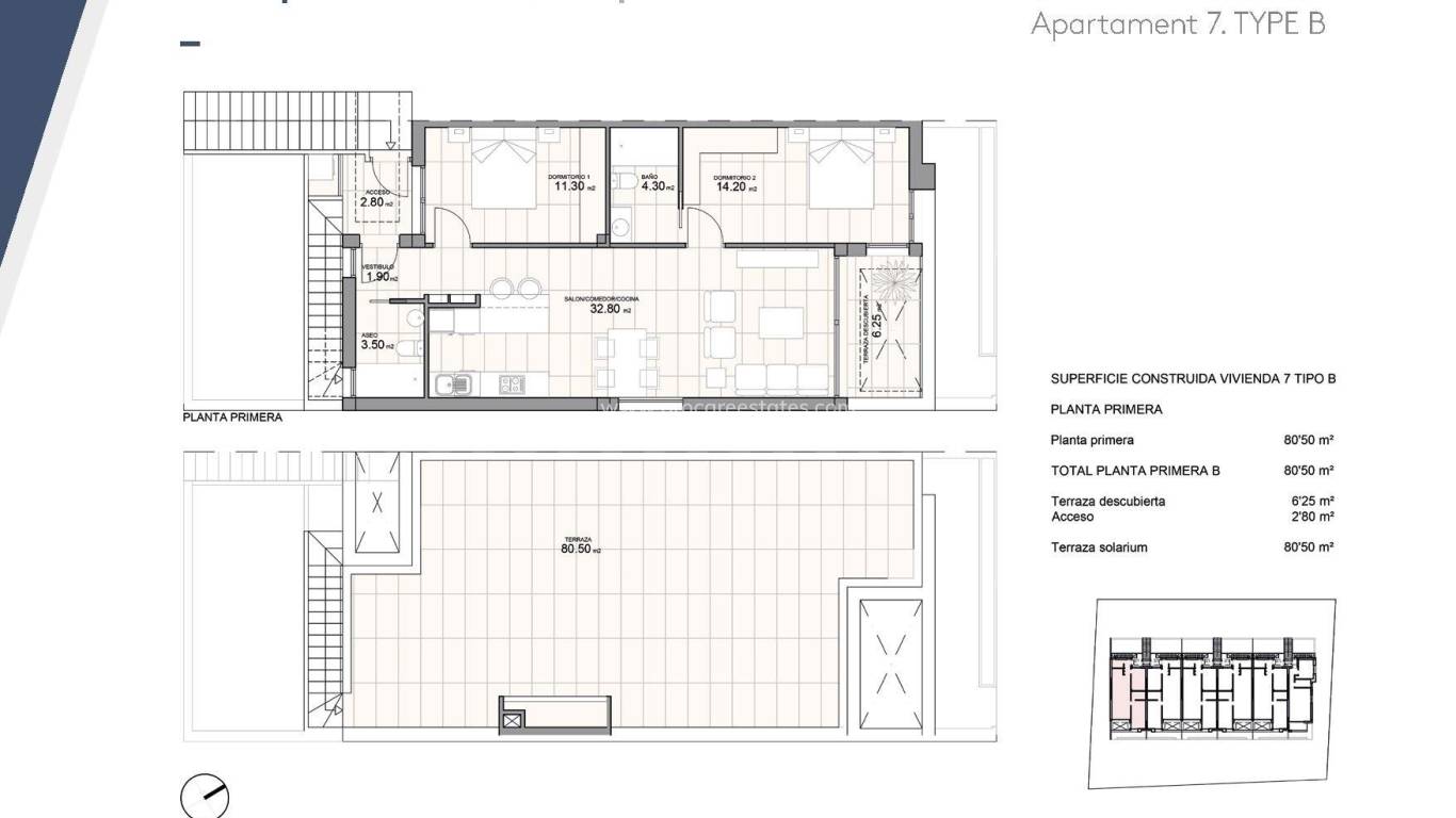 Neubau - Wohnung - Pilar de la Horadada - Zona Pueblo