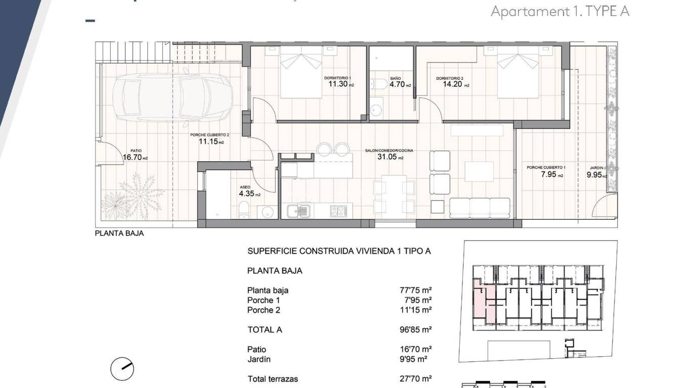 Neubau - Wohnung - Pilar de la Horadada - Zona Pueblo