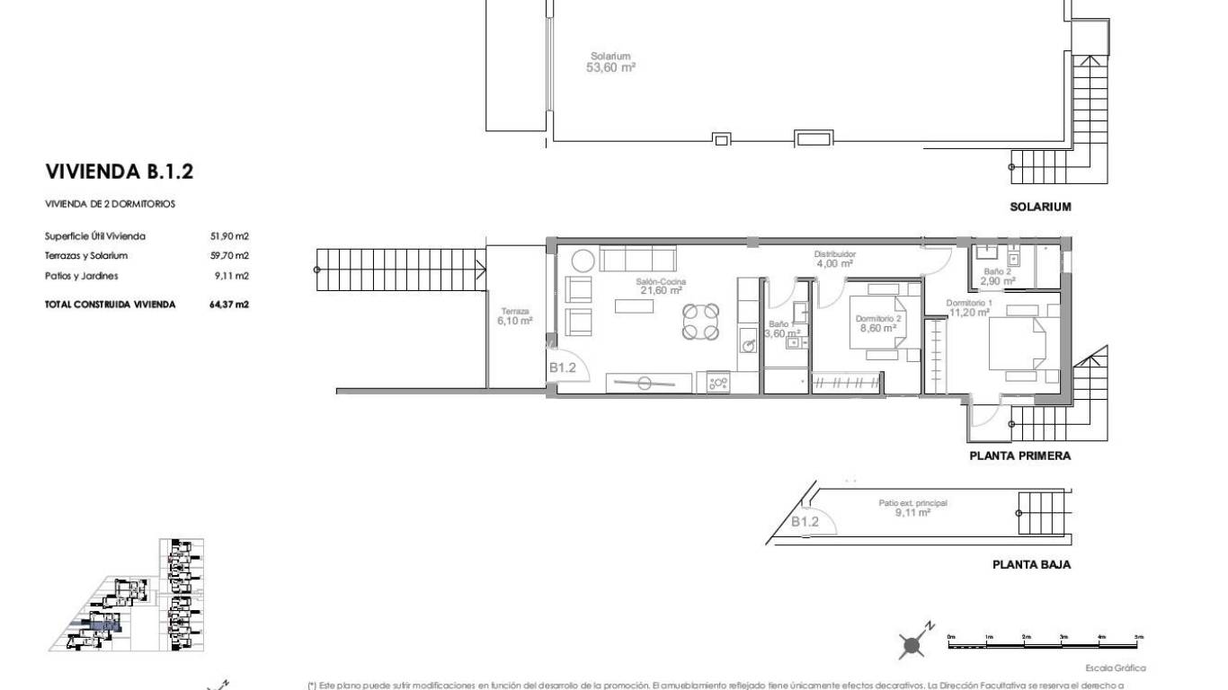 Neubau - Wohnung - Puerto de mazarron - Playa Negra